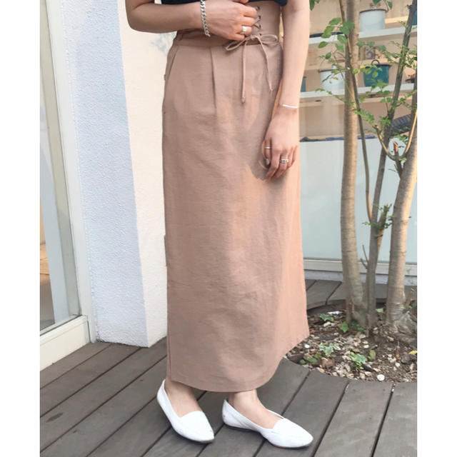 flower(フラワー)のflower / breeze lace up skirt レディースのスカート(ロングスカート)の商品写真