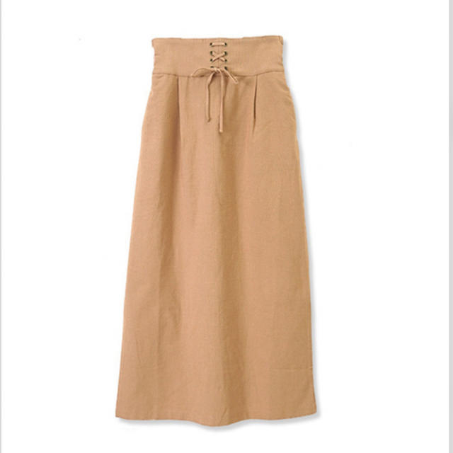 flower(フラワー)のflower / breeze lace up skirt レディースのスカート(ロングスカート)の商品写真