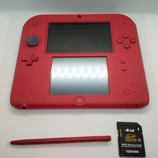 ニンテンドー2DS(ニンテンドー2DS)のニンテンドー2DS　レッド(携帯用ゲーム機本体)