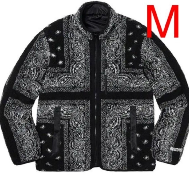 Reversible Bandana Fleece Jacket Msize