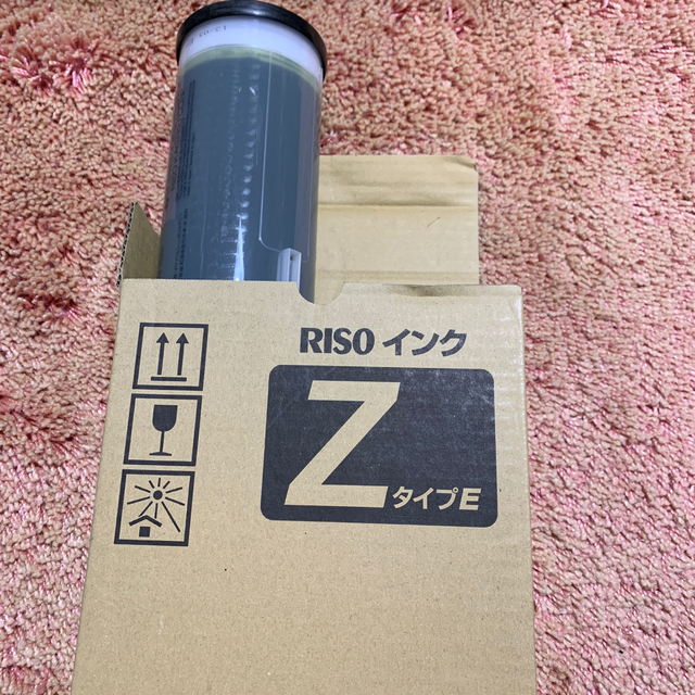 Riso インク ZタイプE 純正新品3本セット スマホ/家電/カメラのPC/タブレット(PC周辺機器)の商品写真