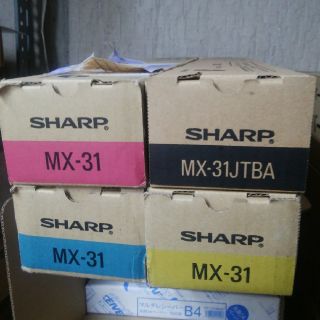 シャープ(SHARP)の多分最安！SHARP　コピー機純正トナー　MX31JT(OA機器)