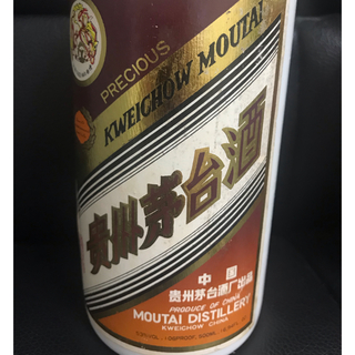 古酒 希少 貴州茅台酒 マオタイ酒 天女ラベル MOUTAI 中国酒(蒸留酒/スピリッツ)