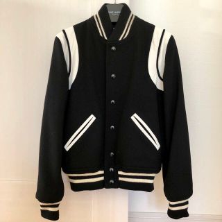 サンローラン(Saint Laurent)のサンローラン テディジャケット ブラック 36(スタジャン)