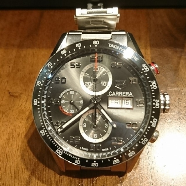 TAG Heuer(タグホイヤー)の【two plus+様専用】タグホイヤー カレラ クロノグラフ キャリバー16 メンズの時計(腕時計(アナログ))の商品写真