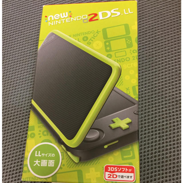 Newニンテンドー2DS LL ブラック×ライム