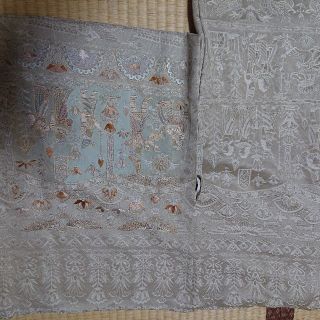 kikimilk様取置き正絹 袷 エジプト刺繍(着物)