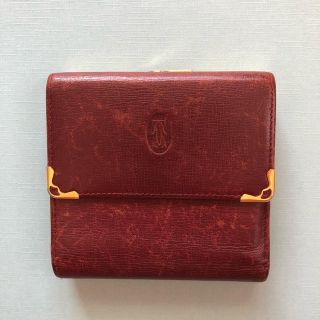 カルティエ(Cartier)のCartier カルティエ 2つ折り財布 used(財布)