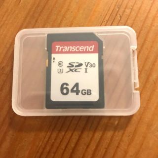 トランセンド(Transcend)のTranscend SDカード 64GB 未使用品(PC周辺機器)