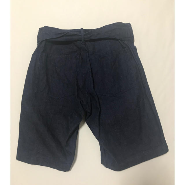 COMOLI コモリ◇ベルテッドデニム ショートパンツ（ハーフパンツ）