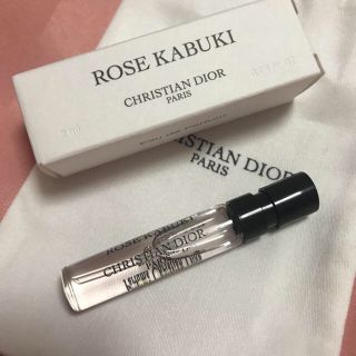 クリスチャンディオール(Christian Dior)のメゾン クリスチャンディオール ローズ カブキ 2ml  新品未使用未開封(香水(女性用))