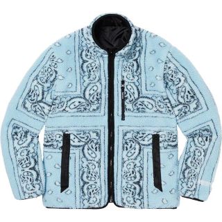 Reversible Bandana Fleece Jacket  Blue(ブルゾン)