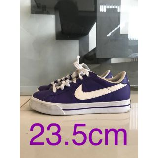 ナイキ(NIKE)の【ちぐささん専用】NIKE  パープルカラー  スニーカー  23.5cm(スニーカー)