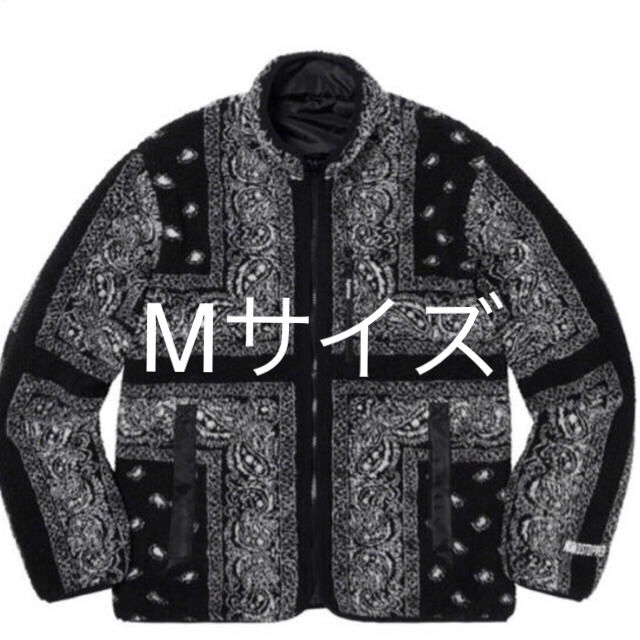 ブルゾンSupreme reversible bandana fleece jacket