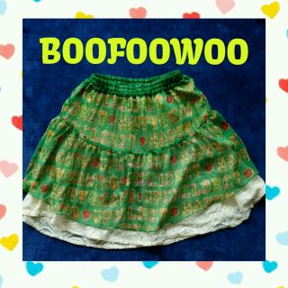 ブーフーウー(BOOFOOWOO)のBOO FOO WOO☆シフォンスカート(ひざ丈スカート)