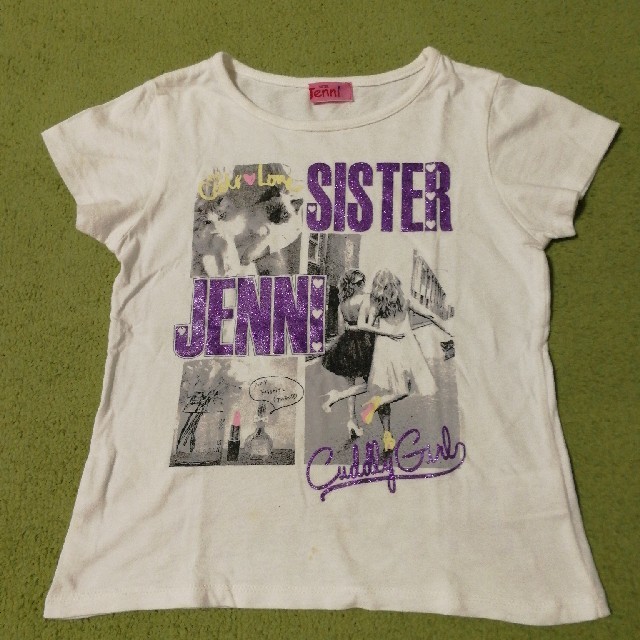 JENNI(ジェニィ)のsister  jenni  シスタージェニィ　白Tシャツ　130cm キッズ/ベビー/マタニティのキッズ服女の子用(90cm~)(Tシャツ/カットソー)の商品写真