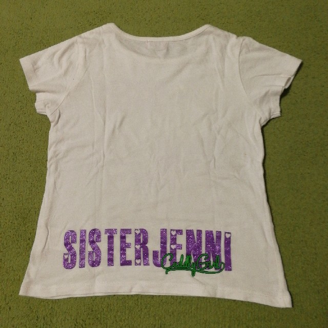 JENNI(ジェニィ)のsister  jenni  シスタージェニィ　白Tシャツ　130cm キッズ/ベビー/マタニティのキッズ服女の子用(90cm~)(Tシャツ/カットソー)の商品写真