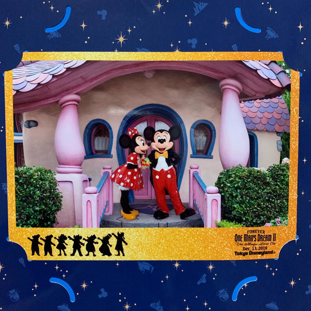 Disney(ディズニー)のディズニーランド ワンマンズドリームⅡ フォト台紙 写真付 エンタメ/ホビーの声優グッズ(写真/ポストカード)の商品写真