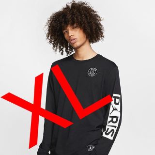 ナイキ(NIKE)の[銀くん様専用]NIKE PSG × JORDAN 19/20 ロンT新品 XL(Tシャツ/カットソー(七分/長袖))