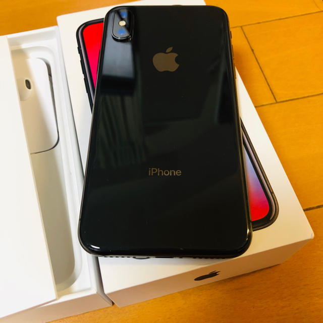 『最終処分価格』iPhone X  256GB  SIMフリー  BT89%付属品本体のみ