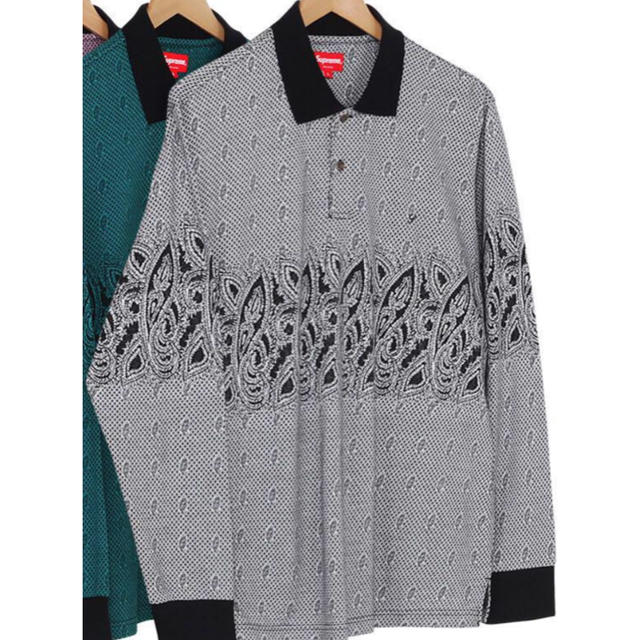 Supreme - Supreme Paisley L/S Poloの通販 by Sup8-Hi's shop Supreme - Supreme Paisley L/S Poloの通販 by Sup8-Hi's shop