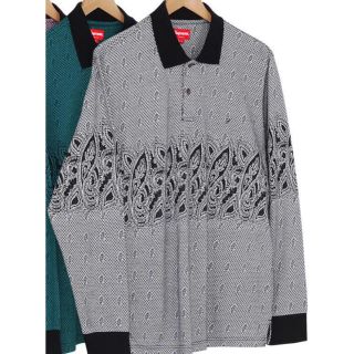 シュプリーム(Supreme)のSupreme Paisley L/S Polo(ポロシャツ)