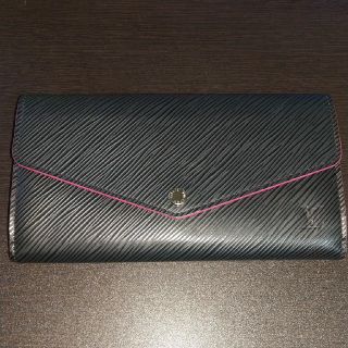 LOUIS VUITTON - ルイヴィトン ポルトフォイユ・サラ エピ ノワール