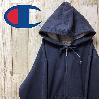 チャンピオン(Champion)の【激レア】champion チャンピオン ジップ  パーカー  XLサイズ(パーカー)