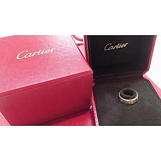 カルティエ(Cartier)のCartier☆正規品 ラブリング カルティエ ゴールド 指輪(リング(指輪))