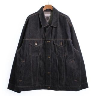 ファセッタズム(FACETASM)のFACETASM RIB DENIM BIG JACKET(Gジャン/デニムジャケット)