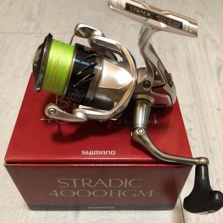 シマノ(SHIMANO)のシマノ ストラディック4000HGM(リール)