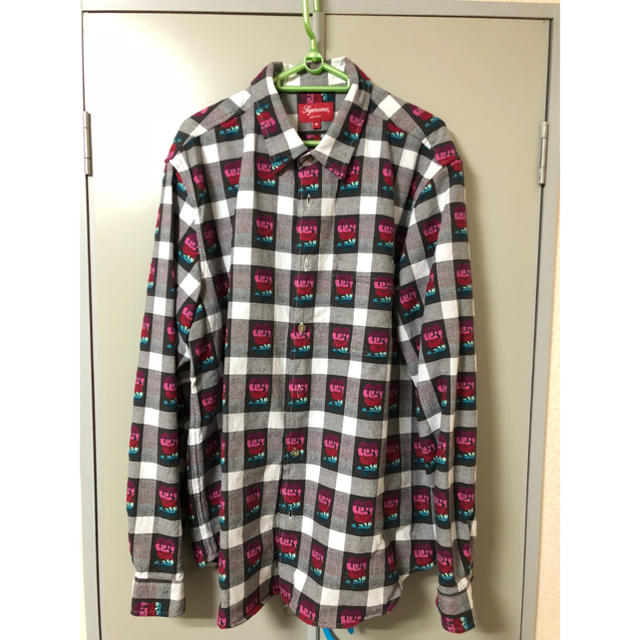 Supreme Rose Buffalo Plaid Shirt 新品Mサイズ