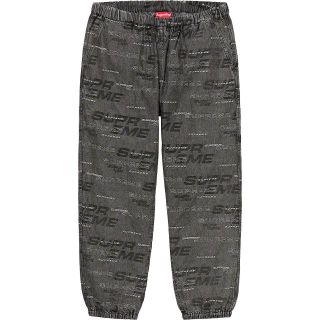 シュプリーム(Supreme)のDimensions Logo Denim Skate Pant 黒 S(デニム/ジーンズ)