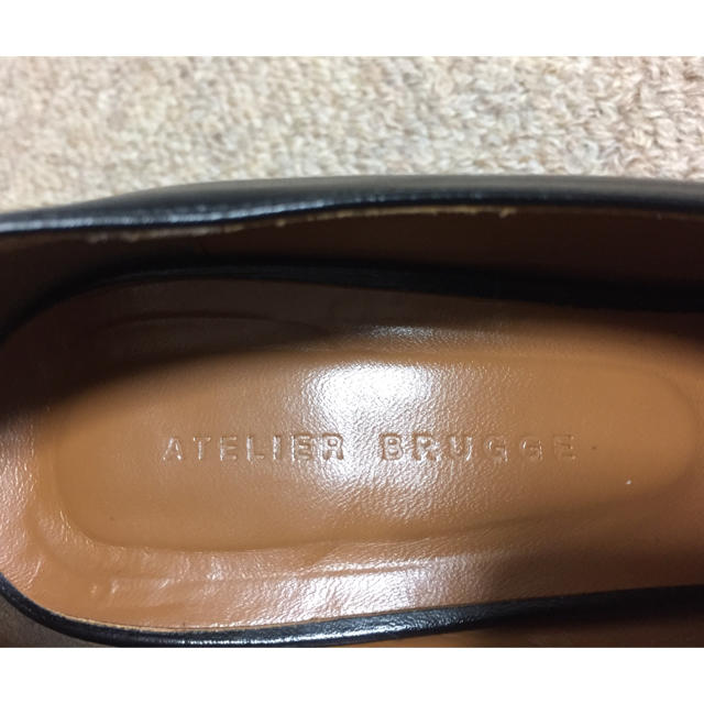 atelier brugge(アトリエブルージュ)のアトリエ美品✨ブルージェ☆atelier Brugge 幅広ハイヒール☆24.0 レディースの靴/シューズ(ハイヒール/パンプス)の商品写真