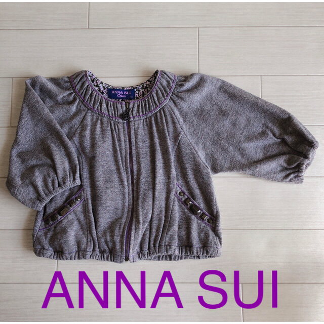 ANNA SUI mini(アナスイミニ)のANNA SUI Mini ジャケット 100cm キッズ/ベビー/マタニティのキッズ服女の子用(90cm~)(ジャケット/上着)の商品写真