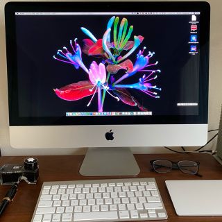 アップル(Apple)の【美品】4K iMac 21.5インチ【CTOモデル】今だけキーボード付き(デスクトップ型PC)