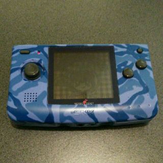 ネオジオ(NEOGEO)の★NEOGEO POCKET/ネオジオポケット★カモフラージュ柄★ソフト付★(携帯用ゲーム機本体)