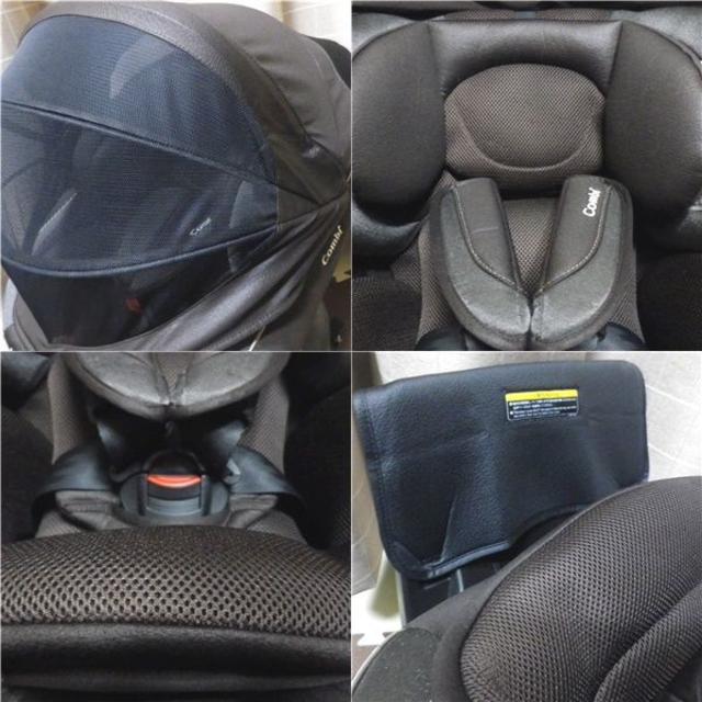 【送料込】コンビ 綺麗 クルムーヴスマートISOFIX コンパクト 新生児～ 2