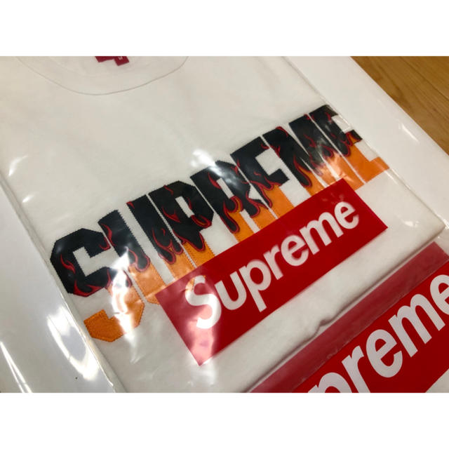 ★送料込★Supreme★19FW★Flame S/S Top★M★新品未使用★ 1