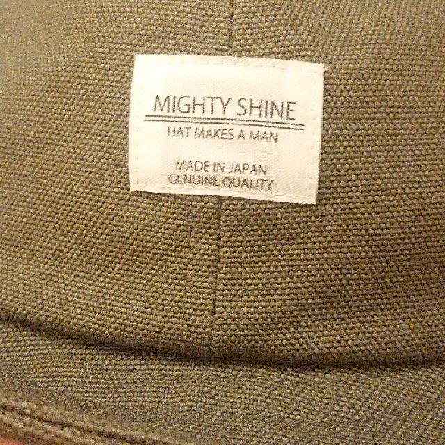 MIGHTY SHINE メッシュキャップ オリーブ メンズの帽子(キャップ)の商品写真