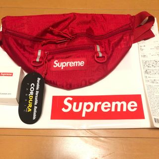 シュプリーム(Supreme)の国内正規品【レッドカラー送料込】Supreme 19SS Waist Bag(ウエストポーチ)