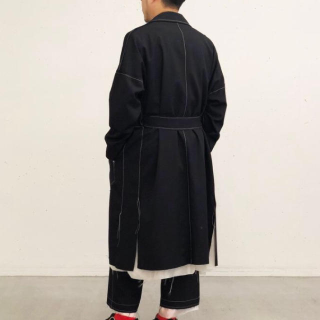 Yohji Yamamoto(ヨウジヤマモト)のsulvam サルバム オーバーコート メンズのジャケット/アウター(その他)の商品写真