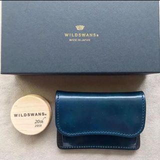 ワイルドスワンズ WILDSWANS タング シェルコードバンネイビー(コインケース/小銭入れ)