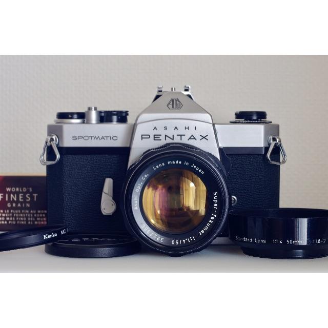 PENTAX(ペンタックス)のPentax SP + S.Takumar 1.4/50・美品・試写済 スマホ/家電/カメラのカメラ(フィルムカメラ)の商品写真