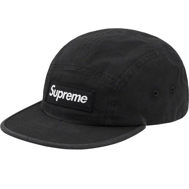 supreme  military camp cap black