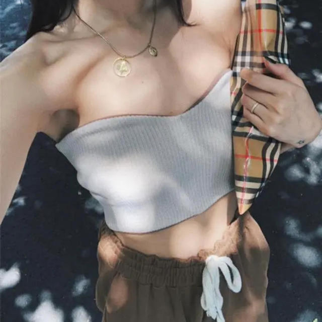 【メーカー直売】の商品をすべて STAM ALEXIA - Bustier Reversible Band Juemi*Double ニット/セーター