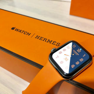 アップルウォッチ(Apple Watch)の【三連休限定】アップルウォッチ Hermes Series 4 40mm(腕時計(デジタル))