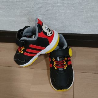 アディダス(adidas)の値下げ☆新品 アディダス ミッキー スニーカー ベビー キッズ 子供(スニーカー)