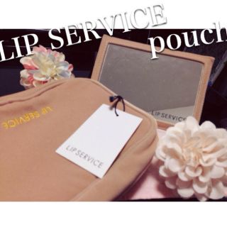 リップサービス(LIP SERVICE)のLIP SERVICE/新品未使用ポーチ(ポーチ)