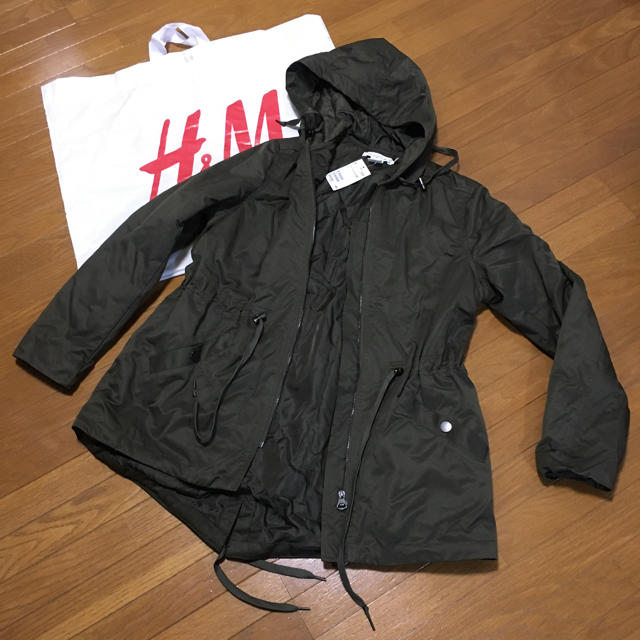 H&M(エイチアンドエム)の【新品未使用】H &M   モッズコート レディースのジャケット/アウター(モッズコート)の商品写真